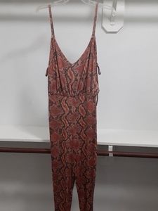 Boohoo Freya Side Tie Jumpsuit Sz 6